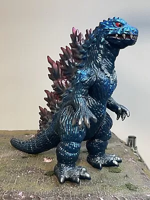 M1-Go 10” GODZILLA 1999 Millenium Kaiju Sofubi Figure Purple Spikes Japan • $200