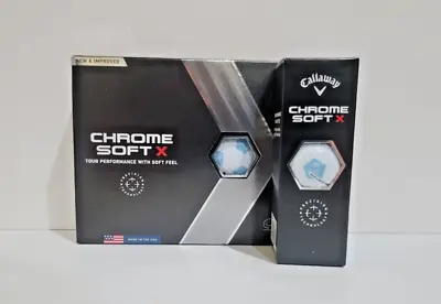 Callaway CHROME SOFT X TRUVIS GOOD GOOD 1 Sleeve/3 Golf Balls LIMITED EDITION🔥 • $21