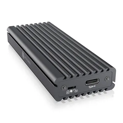 ICY BOX IB-1817MC-C31 External M.2 SSD Enclosure PCIe 3.0x2/SATA III  USB 3.1 • £47.28
