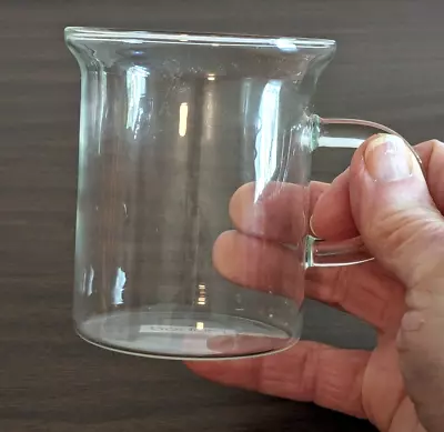 Bodum Bistro Clear Glass Coffee Tea Cup/Mug With Glass Handle - 8 Oz. • $10.50