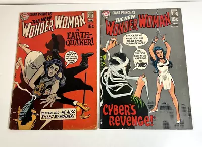 Vintage DC Wonder Woman #187 & #188 (Bondage Cover) 2-Comic Lot. 1977. • $32