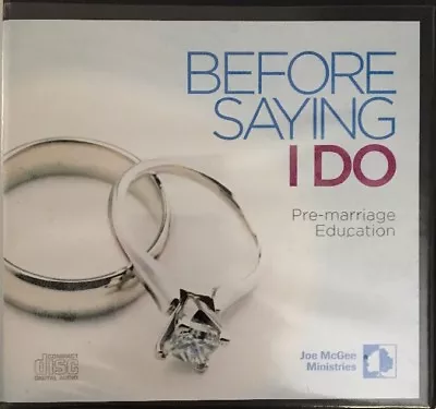 Joe Mcgee Ministries  Before Saying I DO  Pre-marriage Education 6 CD Set-RARE • $166.67
