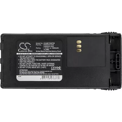 Battery For Motorola P88s CT150 CT250 CT450 CT450LS PRO3150 GP308 P040 MTX8250 • $37.60