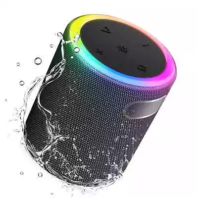 Portable Party Bluetooth 5.0 SpeakerMini Wireless Speaker With Lights Rich Ster • $31.45