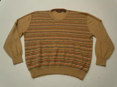 $16.95 • Buy Lot#2753 Vintage Men's Cashmere Sweater 2-Ply Cashmere Northern Isles Size XXL