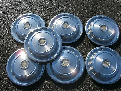 Huge Lot Of 7 1958 Mercury Medalist Monterey 14 Inch Hubcaps Wheel Covers • $54