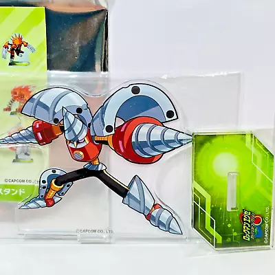 Megaman Battle Network Figure Acrylic Stand - DrillMan.EXE Capcom Official *NEW* • $17.99