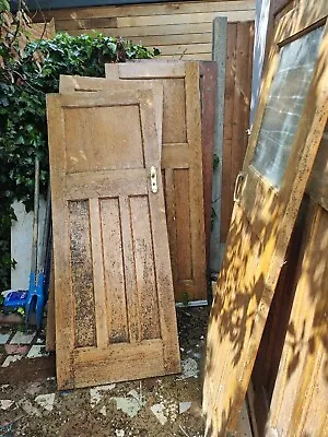 Oak Wood Interior Door - 100% Pure Real Quality Wood - READ DESCRIPTION!  • £19.99