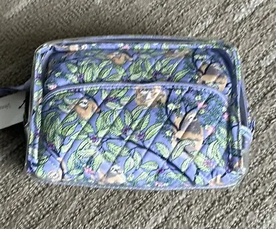 Vera Bradley Hanging Around Sloth 3 Piece Cosmetic Bag Travel Set • $39.60