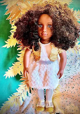 Our Generation WINTER HOLIDAY  HAVEN  18  Afro-American Doll BATTAT EUC Ensemble • $27.99