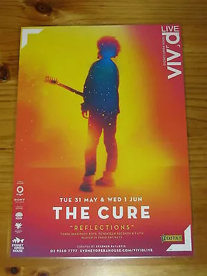 THE CURE - Reflections Australia - Sydney 2011 - Laminated Promo Tour Poster • $15.95