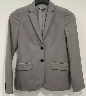 J. Crew Mercantile Preppy Gray Work Blazer Suit 2 Button Sz 2 • $25