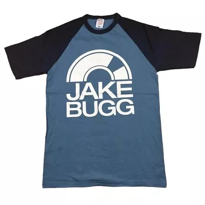 Jake Bugg Tour T Shirt 2014 Medium Indie Blue Black Guitar • £22.50