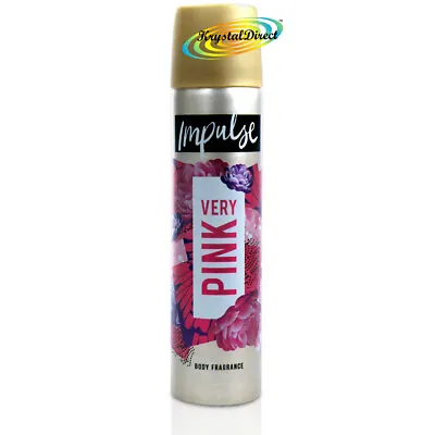 Impulse Very Pink Body Fragrance Spray Deodorant 75ml • £7.99