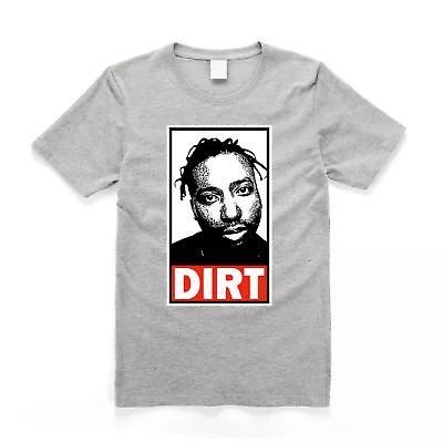 ODB 'Dirt' Wu Tang Hip Hop Hero T Shirt Grey • £19.49