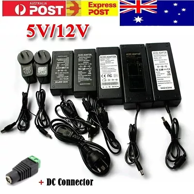 $2.79 • Buy DC AC LED Power Supply Adapter Charger Transformer 5V 12V 1A/2A/3A/5A/6A/8A/10A