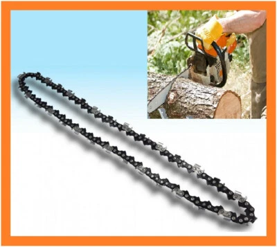 3x Catena Per Motosega Scalpello Completo Spada 50 Cm 3/8 72 - Foto 5