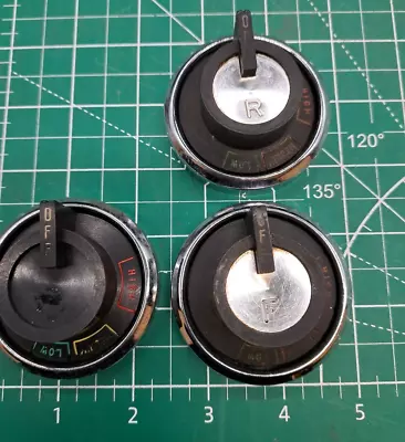 Vintage OEM Magic Chef Stove Knob Set (3)  1356297 1356-297 • $45