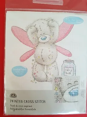 Dmc Me To You Tatty Teddy Printed Cross Stitch Kit. 'fairy Dust' • £13.50