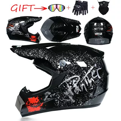 DOT Motocycle Helmet Motocross ATV Dirt Bike Racing Off Road Helmet • $58.99