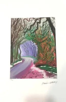 David Hockney - Signed And Numbered Lithograph (Edition Of 200) - Original • £159.24