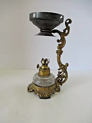 Antique Vapo Cresolene Kerosene Miniature Vaporizer Oil Lamp • $45
