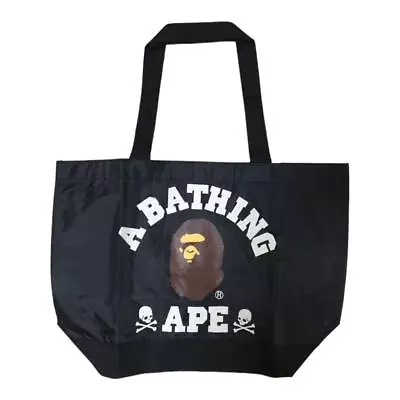 BAPE A Bathing Ape X Mastermind JAPAN Tote Bag Black Mook Book Appendix • $49.99