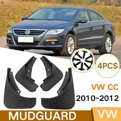 Mud Flaps For Volkswagen VW CC 2010-2012 Front Rear Fender Car Accessories • $32.99