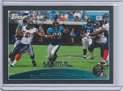 2009 Maurice Jones-drew Topps Football Black Parallel 53/54 Card # 75 !!! • $2.99