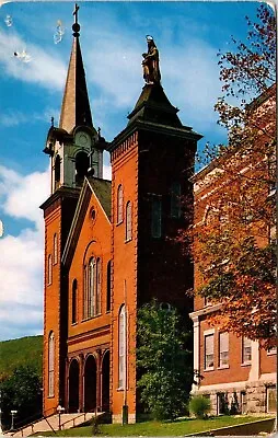 £8.85 • Buy St Annes Church Berlin New Hampshire Street View Cross Fall Autumn UNP Postcard