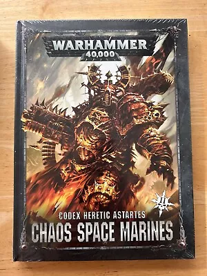 Sealed Warhammer 40k Chaos Space Marines Codex Hardback • £7.50