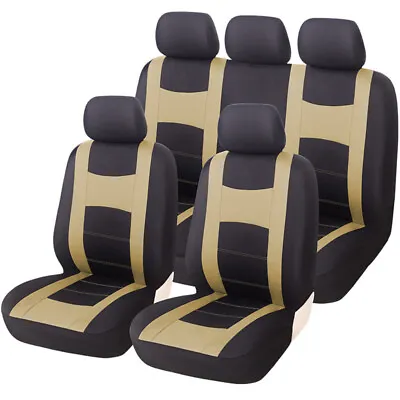 9Pcs Car Seat Covers For 5-sits Auto Full Surround Cushion Protector All Season • $39.50