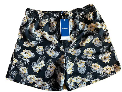 £1.99 • Buy Jack & Jones Swim Shorts Mens Elasticated Drawstring Swimwear Trunks