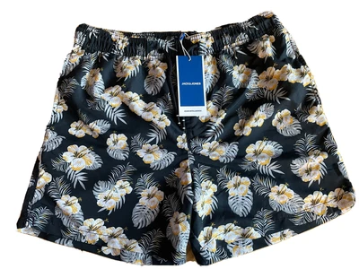 £1.99 • Buy Jack & Jones Swim Shorts Mens Elasticated Drawstring Swimwear Trunks