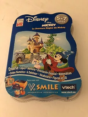 NEW Spanish V-TECH V.SMILE V-MOTION MICKEY MOUSE  ACTIVE LEARNING GAME AGE 5-7 • $39.99