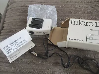 Hanimex Micro 110 Pocket Camera Vintage In Original Box VGC   • £4