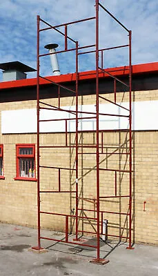 DIY (50mm Tube)Steel Scaffold Tower 6x4'4x21'wh (UK) Plus Outriggers • £309