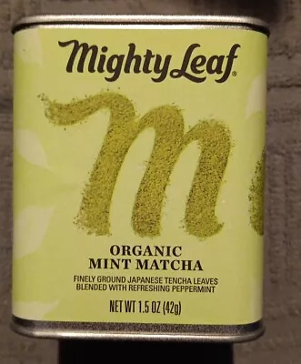 MIGHTY LEAF Organic Matcha Green Tea 1.5 OZ (Y18) • $26