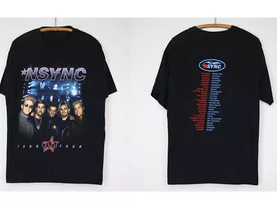 Vintage T-shirt 1999 For Fan NSYNC-Double-Sided Shirt Size S-5XL • $19.99