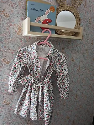 Floral Oxford Ralph Lauren Shirtdress Baby Girl • £5