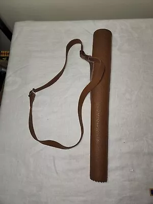 Vintage King Brown Leather 16.75  Arrow Quiver • $30