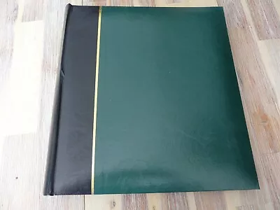 4x Quality Photo Album Green Traditional Photoboard Bookbound 100 Pages Wedding • £0.99