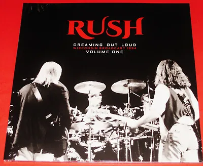 Rush: Dreaming Out Loud Vol. 1 - Wisconsin Broadcast 1994 2 LP Vinyl Record NEW • $33.95