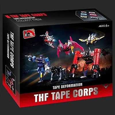 New THF-01P 6 Six Tape Cassette Soundwave MP13 Action Figure Transforming Toys • $48.88