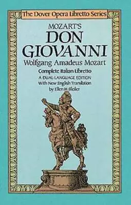 Don Giovanni (Dover Opera Libretto Series) (Italian And Engl - VERY GOOD • $3.94