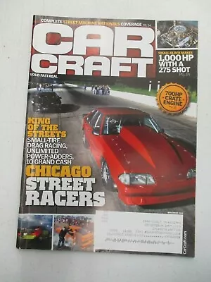 Car Craft Magazine November 2014 Chicago Street Racers 700 Hp Crate Engine Auto • $11.95