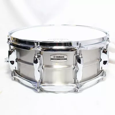 YAMAHA / Recording Custom RLS1455 14x5.5 Stainless Snare Drum • $630