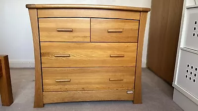 Mamas & Papas Ocean Range Solid Oak Chest Of Drawers & Changing Table • £150