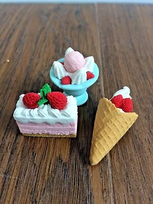 IWAKO Novelty Japanese Dessert Erasers- New+ Unblemished • £4.25