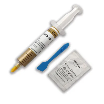 Thermal Compound Paste Gold 30g Grease Halnziye HY610 For CPU GPU Heat Transfers • £12.95